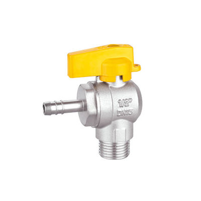 AV1010-M Pirinç Gaz Küresel Vana Dövme Alüminyum Saplı Küresel Vana