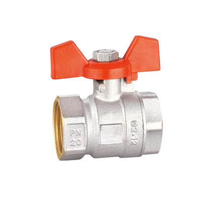 1 In 3/4 Dişli Pirinç Küresel Vana BV1031-FF Nominal Basınç Maks. 16bar