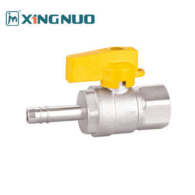 Kadın Dönenmiş Gaz Bakır Valf 1/2 Inch 1 Inch Dönenmiş Top Valf Erkek X hortum Bağlantısı PTFE Top Valf