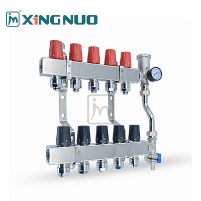 su ayırıcı paslanmaz çelik manifold dövme tunç dağıtım manifold iplik