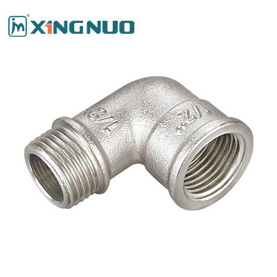 NPT Yuvarlak Bakır Tee Sıkıştırma Fittings 304 Paslanmaz Çelik 90 Derece Dirseği,Hex Boşluğu,Koplama,Yüzlü Boru Fittings