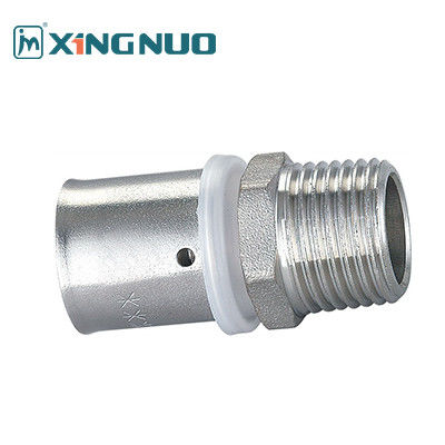 PEX Basınç Ayarları 16-32mm PN25 PEX Boru Ayarları Profesyonel Üretici Erkek Soket Pex Basınç Ayarları