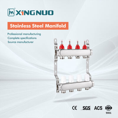 250°F'ye kadar sıcaklık derecesi Brass Manifold Forged Threaded ISO2281 Endüstriyel sıvı dağıtım sistemleri için tasarlanmıştır